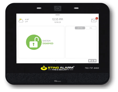 Sting Alarm Security Panel